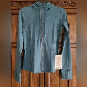 NWT Lululemon sz. 6 Hooded Define Jacket Nulu Desert Teal